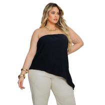 Blusa Leve E Fresca Moda Verão Plus Size