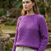 Blusa Lia decote careca sem costura Via Bariloche Tricot Blusa Lia decote careca sem costura Via Bariloche Tricot