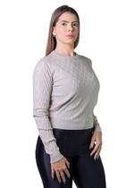 Blusa Linha Feminina Facinelli 651061 Cinza
