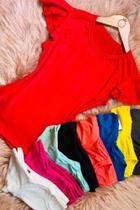 Blusa lisa bem confortável Blusa lisa bem confortável