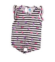 Blusa Listrada com Estampa Melancia Tam.4