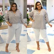 Blusa Listrada Débora