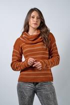 Blusa Listrada Gola Boba 1216