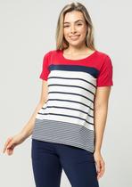 Blusa Listrada Pau a Pique Blusa Listrada Pau a Pique