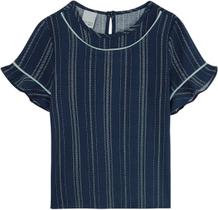 Blusa Listrada Viscose Menina Infantil