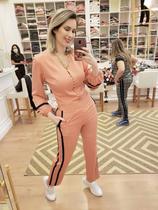 Blusa Listras Cora Canela