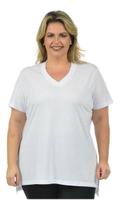 Blusa Longa Mullet Plus Size Feminino