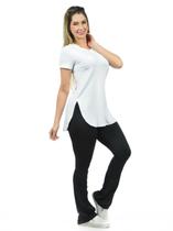 Blusa Longline Visco Fenomenal Blusa Longline Visco Fenomenal