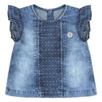 Blusa Look Jeans Bata Jeans - UNICA - G