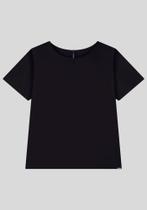 Blusa Lunender Básica Em Viscose Com Manga Curta 472 Blusa Lunender Básica Em Viscose Com Manga Curta 472
