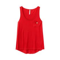 Blusa Lunender Feminino Malha New Silk Touch Vermelho 00239