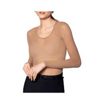 Blusa lupo 2 pele manga longa fio 60 ref:845 feminino