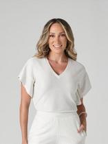 Blusa lurex prata Smel Blusa lurex prata Smel