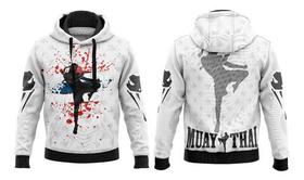 Blusa Lutador Amantes Artes Marciais Moletom Muay thai Competidor