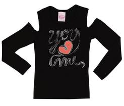 Blusa M.Longa Infantil Ciganinha em malhão Tricô Nº 4 Ao 10