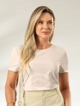 Blusa Malha De Viscose Estampada Cativa