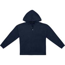 Blusa Malha em Tricô com Capuz Feminina Lecimar Ref. 702415