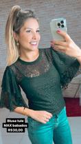 Blusa malha laise Blusa malha laise