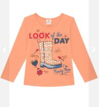 Blusa Malha Meia Estação Tamanho 6