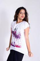 Blusa malha pontas laterais Blusa malha pontas laterais