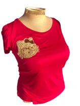Blusa Malha Vermelha G/GG Blusa Malha Vermelha G/GG