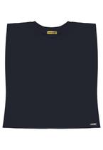 Blusa Malhão Algodão Preto Nina Go