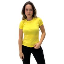 Blusa Malwee Básica Gola Redonda Manga Curta Feminina