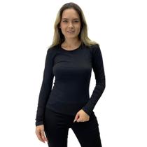 Blusa Malwee Básica Manga Longa