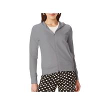 Blusa Malwee Moletom Aberta Feminina 54826 Mescla Cinza Blusa Malwee Moletom Aberta Feminina 54826 Mescla Cinza