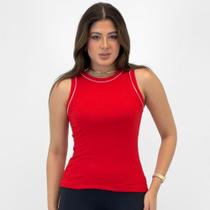 Blusa Malwee Regata Canelada Feminina