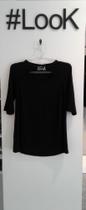 Blusa Manga 3/4 Argolinhas Blusa Manga 3/4 Argolinhas