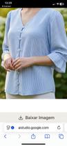 Blusa manga 3 4