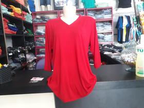Blusa Manga 34 tecido viscolycra Tam U Blusa Manga 34 tecido viscolycra Tam U