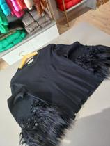 Blusa manga ampla alongada Blusa manga ampla alongada