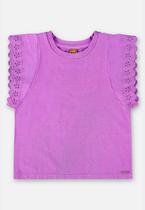 Blusa Manga Curta Básica Infantil Up Baby