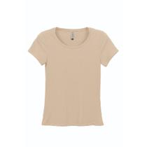 Blusa Manga Curta Canelada Marialicia Ref. 52072