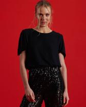 Blusa Manga Curta em Viscose