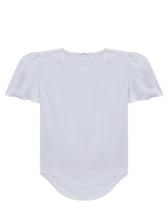 Blusa Manga Curta em Viscose Blusa Manga Curta em Viscose