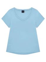 Blusa Manga Curta Enfim 1000121384 Feminina Active Viscose Stretch T. P/GG