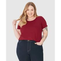 Blusa Manga Curta Feminina Plus Size Malwee Ref. 87841