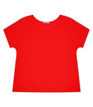 Blusa Manga Curta Feminina Plus Size Secret Glam Laranja Blusa Manga Curta Feminina Plus Size Secret Glam Laranja