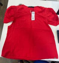 Blusa Manga Curta Blusa Manga Curta
