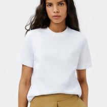 Blusa Manga Curta Hering Super Cotton Feminina 4H1V