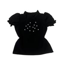 Blusa Manga Curta Infantil Camisa Mini Diva Blogueirinha