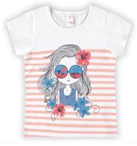 Blusa Manga Curta Infantil Feminina