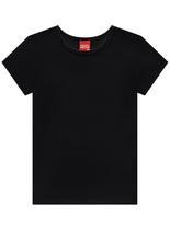 Blusa Manga Curta Kyly 107600 Infantil Menina Cotton T. 04/16