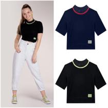 Blusa manga curta