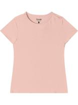 Blusa Manga Curta Malwee 1000079410 Feminina Decote Redondo Viscose Stretch T. P/XGG