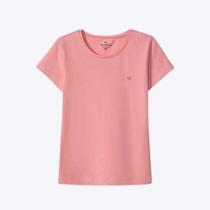Blusa manga curta meia malha Hering