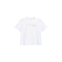 Blusa Manga Curta Meia Malha Marialicia Ref. 183684